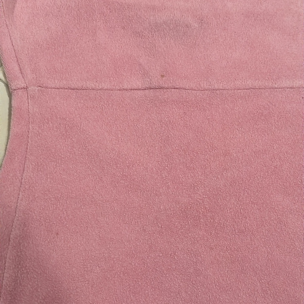 Pink Terry Cloth Beach Cover Up - Picture 5 of 5